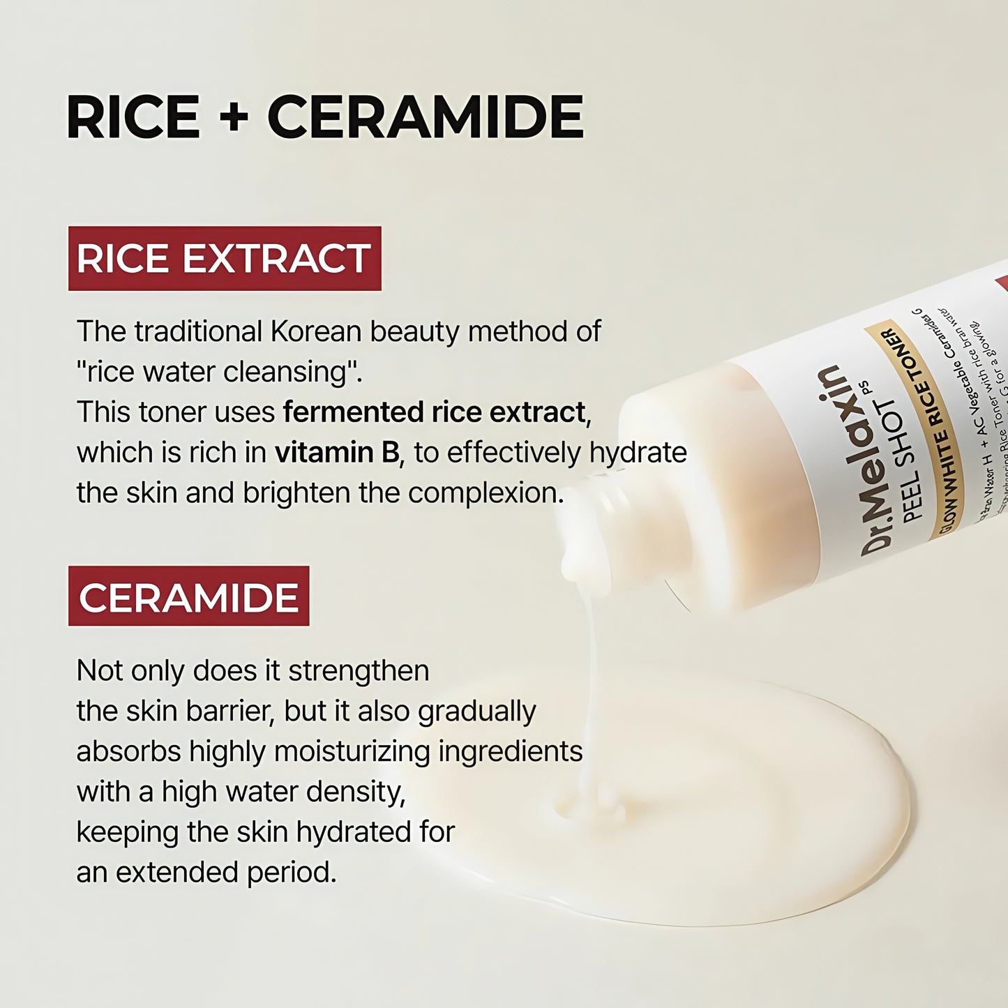 Dr.Melaxin Peel Shot Glow Rice Ampoule